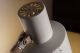 Czechoslovak grey clamp on workshop lamp industrial style - 1960