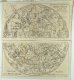 4 engravings, l'Hemisphere Celeste, Le Spectacle de la Nature