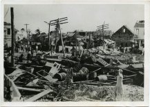 Unknown photographer, Un cyclone devaste le Honduras