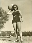 Edith von Loew, Fashion photo for bathing suit #2