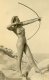 Unknown photographer, Nude archer