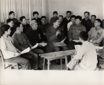 Unknown photographer, Chinese workers meeting #2