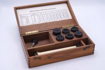 Box with 7 Secretan eyepieces