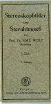 Dr. Max Wolf, Stereoskopbilder vom Sternhimmel, 1. Serie 7. Aufl