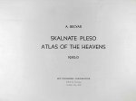 Becvar Skalnate Pleso atlas du ciel, Atlas of the Heavens, 1969
