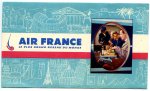 Air France 1958 - leaflets and documents - Caravelle - Boeing Je