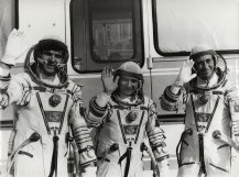 Roscosmos, Salyut 7: Kieim, Soloviev and Atkov ready for take of