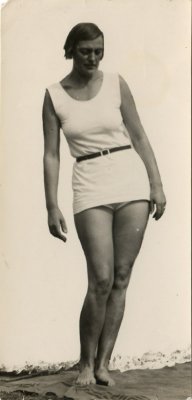 Unknown photographer, Woman in swimming suit