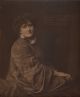 James Craig Annan, Photograph of Miss Ellen Terry seated hands t
