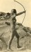 Unknown photographer, Nude archer