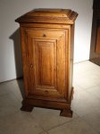 Antique wooden church cabinet with 3 locks, +/- 1900, France