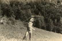 Unknown photographer, Young archer # 17c